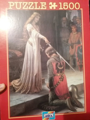 Mica puzzle 1500 pieces like new