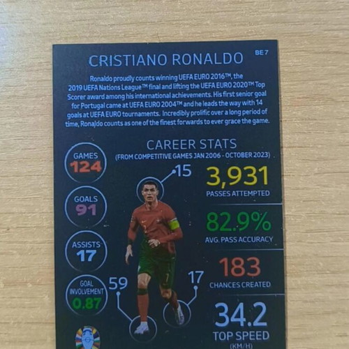 Topps Match Attax Rare Football Cards Lot - Ronaldo Black Edge, Bellingham Energy, Mbappé, Henry, Susic Auto