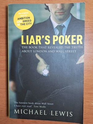 Liar's Poker book used, English
