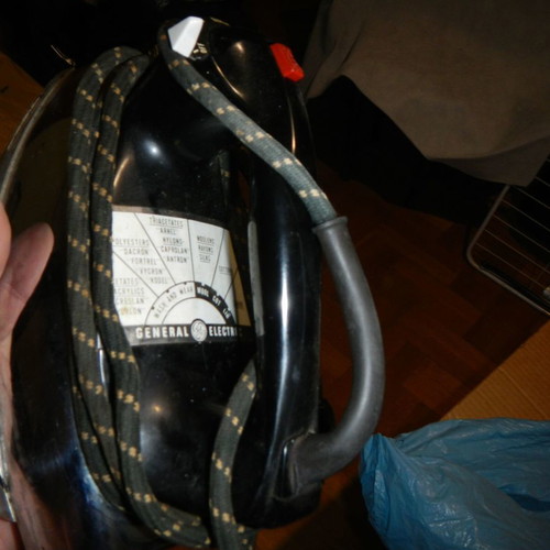 General Electric electric iron used