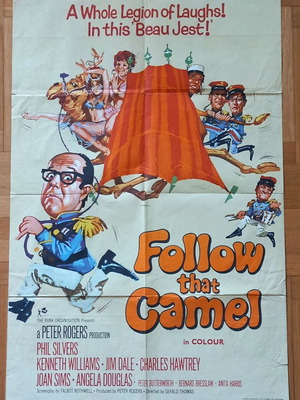 "Carry On Follow That Camel" филмов плакат, 70 x 100 см