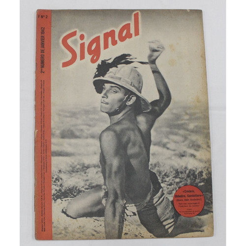 Signal German army magazine used, issue 2 of 1942