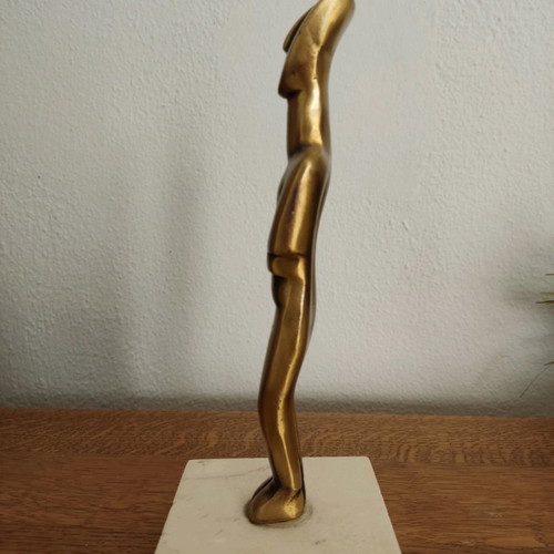 Cycladic Stool used, vintage figurine
