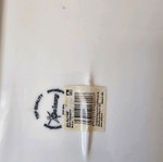 Serving platters new, porcelain
