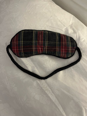 μάσκα ύπνου καρό Zara home
