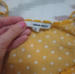 Μπλούζα κίτρινη Tally Weijl καινούργια, μέγεθος medium