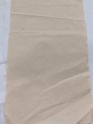 Canvas fabric new, pack of 7 pieces 18×10 cm