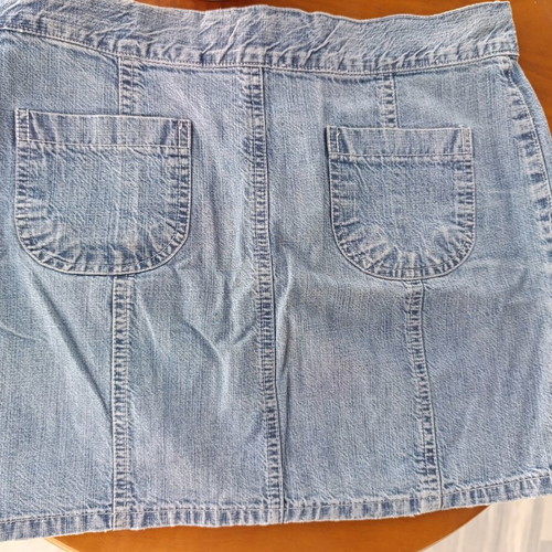 Mini denim skirt medium size like new, 90s Y2K style, blue cotton