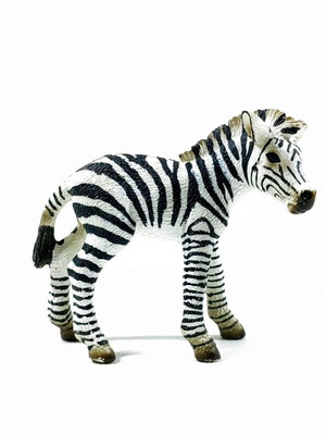 Schleich Baby Zebra Foal Figurine like new, collector's item