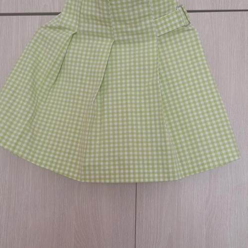 Zara pleated skirts set for 10 years, 140 cm, like new, black and green