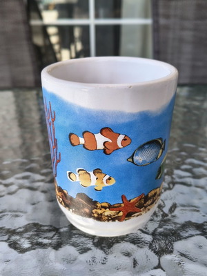 Porichis Ceramics ceramic glass used with ceramic mug gift