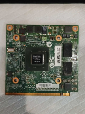 NVIDIA GeForce 9300M GS Laptop Graphics Card used, MXM-II slot, 256MB