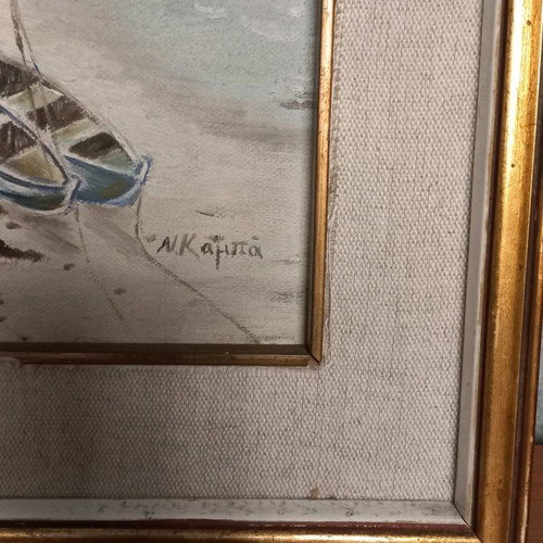 Oil painting signed used 30x35