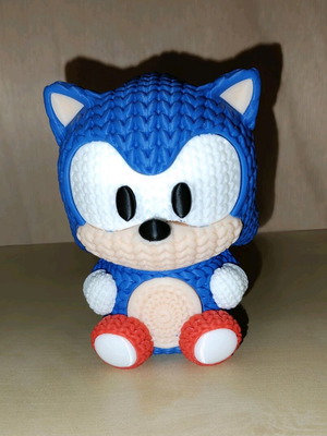 Sonic 3D figure new, printed from solid material