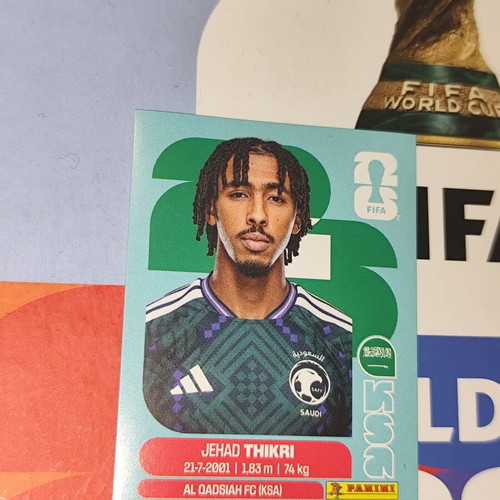 Jehad Thikri World Cup 2026 Panini sticker