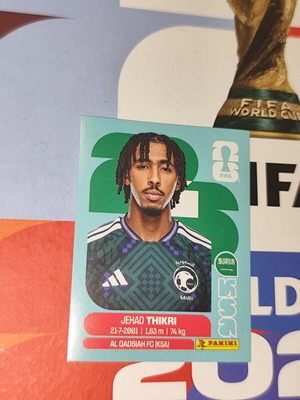 Jehad Thikri World Cup 2026 Panini sticker