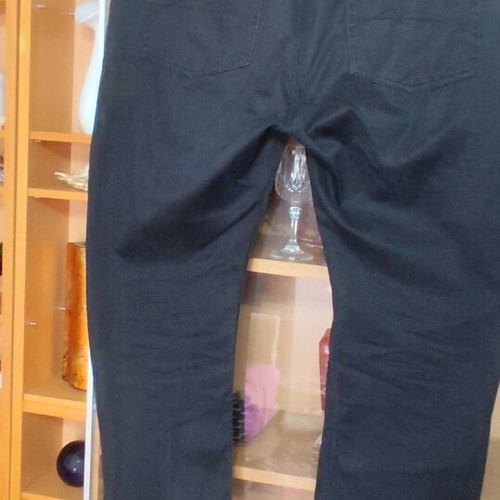 Zara men's pants used, black, size 50