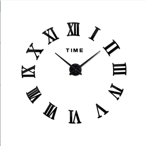 Wall Clock with Roman Numerals new, adjustable 60-120cm