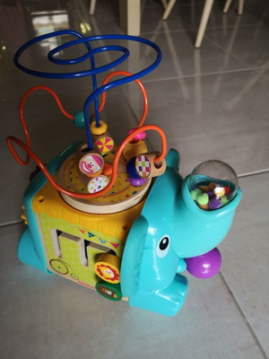 Top Bright Elephant Activity Toy used with 5 activities