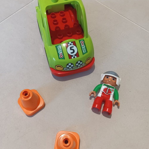 Lego Duplo racing car used