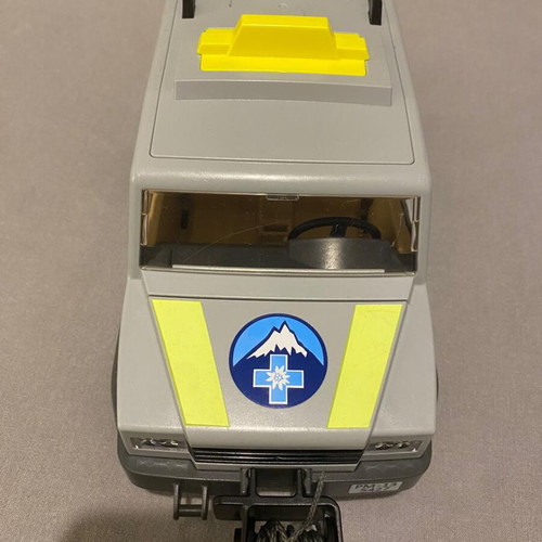 Playmobil Rescue Team used set with missing pieces