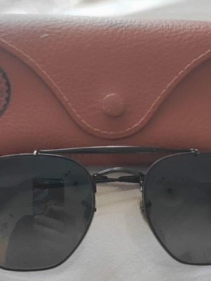 Γυαλιά ηλίου Ray-Ban 3648 The Marshal μεταχειρισμένα, μαύρα
