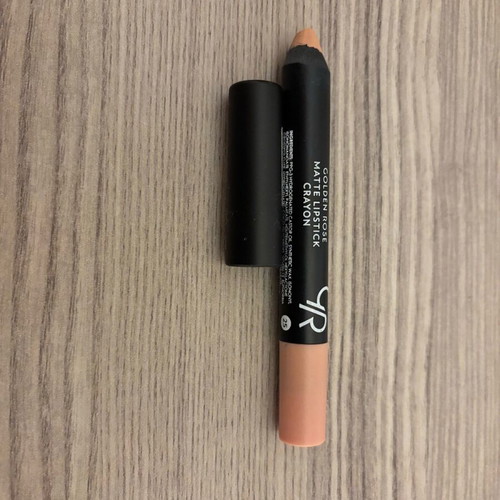 Golden Rose No25 Lip Pencil used, beige nude