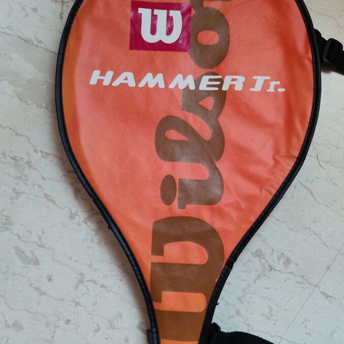 Wilson tennis racket used with case