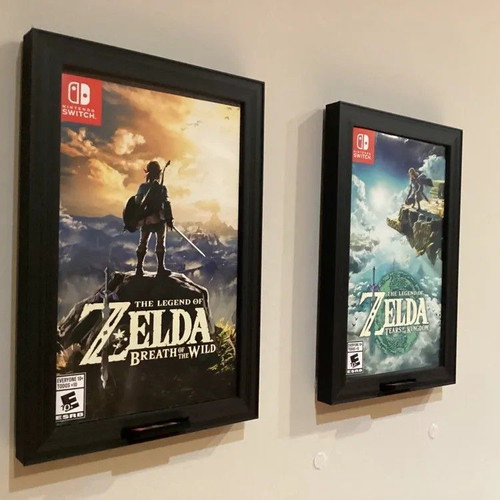 Wall Mount Frame for Nintendo Switch 1 and 2 Games new
