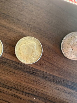 Royal Weddings Silver 925 coins like new, pack of 3