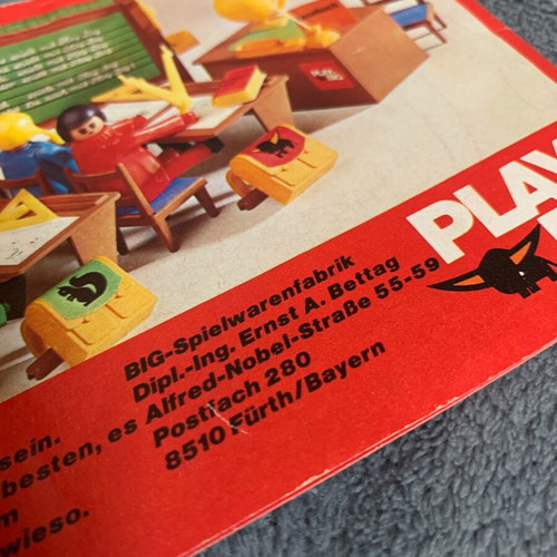 Play-Big vintage toy catalog from 70s, used, miniatures