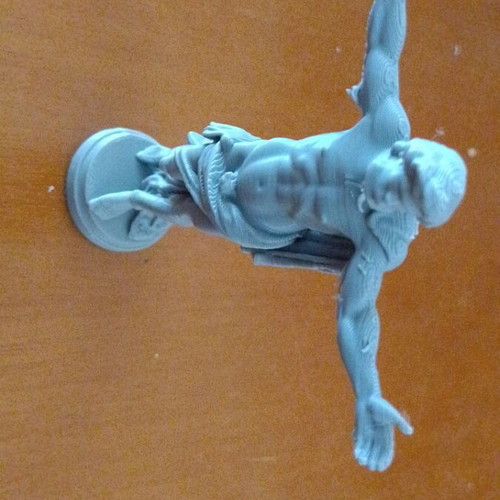 Jesus Christ 3D printed figure version 2 with PLA material new