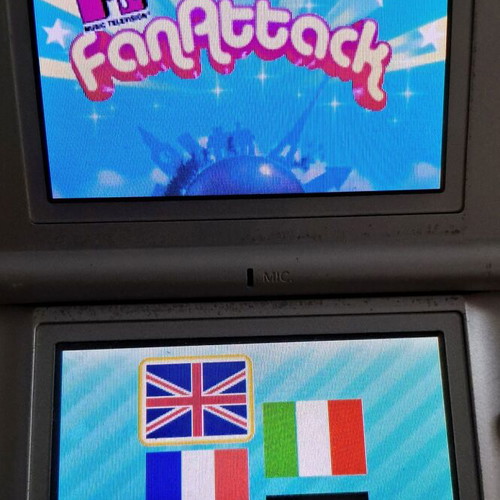 MTV FanAttack Nintendo DS game like new, simulation strategy