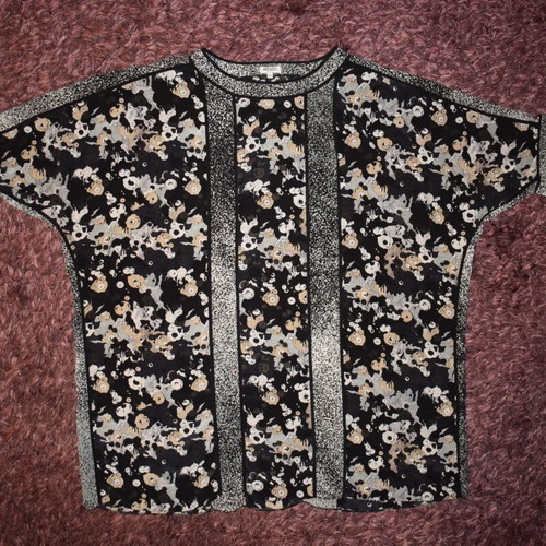 Kenzo Paris Silk Top Oversize size 44 like new, colorful