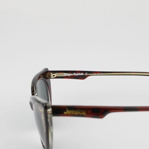 Jessica Vintage 80s Roger Rabbit 2 Sunglasses Red Made in Italy