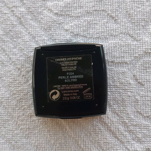 Lancome Ombre Hypnose single eyeshadow used, nude pearly shade