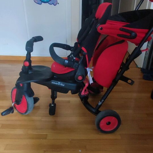 STR3 Stroller Trike used with 6-Point Harness and Steering