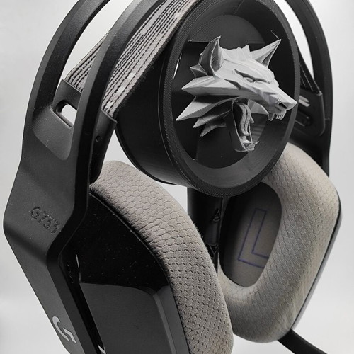 Witcher headset stand new, 3D printed design