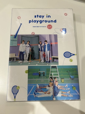 Stray Kids Stay in Playground 2nd Photobook with Changbin Polaroid