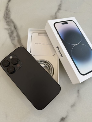 iPhone 14 Pro 128GB Space Black, Greek version, with box