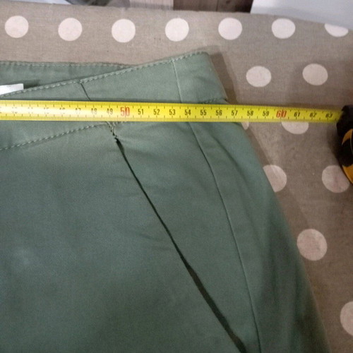 Rebase men's pants type gabardine size XXL olive green like new