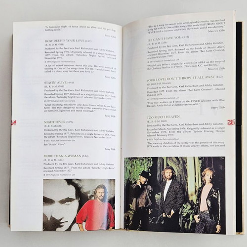Bee Gees Tales From The Brothers Gibb 4 CD box set like new