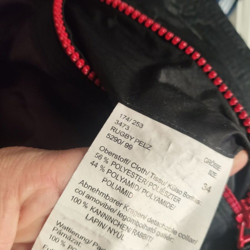 Cinque women's waterproof winter jacket new, size XS/S, black