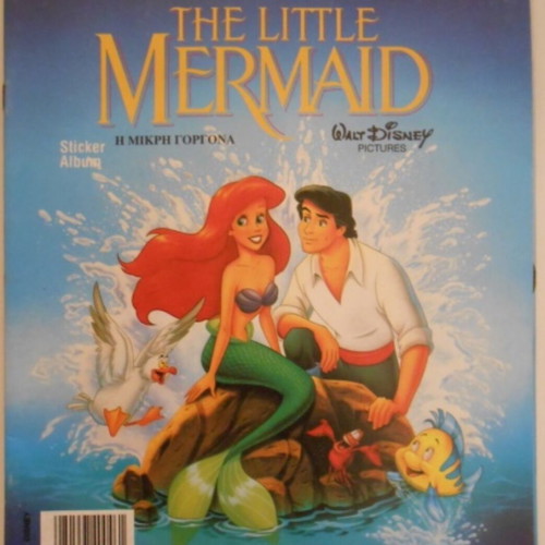 Panini The Little Mermaid stickers new