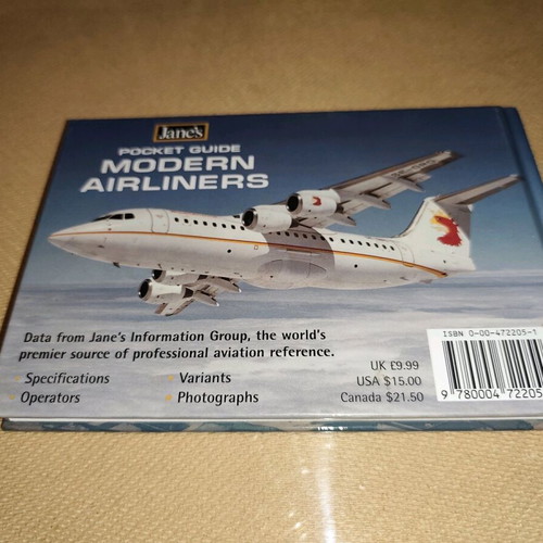 Jane's Book of Commercial Aircraft new