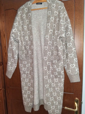 Long cardigan like new, size XL