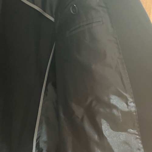 Hugo Boss raincoat new waterproof black size 46 medium-large