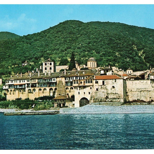 Collectible postcards used, pack of 10, 1970-80