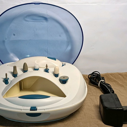 Electric manicure pedicure device used, fully functional