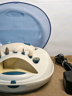 Electric manicure pedicure device used, fully functional